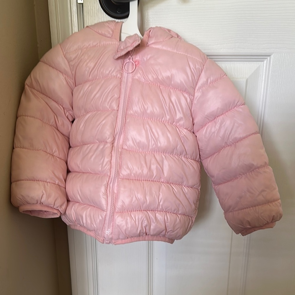 Amazon Light Pink Kids Puffer Jacket